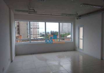 Sala comercial 42m², 01 banheiro e 01 vaga - vende ou aluga - alphaville industrial