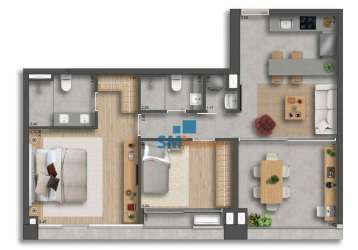 Apartamento com 2 dormitórios à venda, 74 m² por r$ 3.849.873 - jardim europa - são paulo/sp