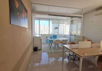 Sala comercial mobiliada 34m², 01 banheiro - vende-se - jardim marajoara