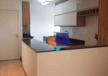 Apartamento com 2 dormitórios à venda, 55 m² por r$ 395.000 - vila homero thon - santo andré/sp