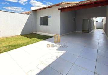 Casa com 3 dormitórios à venda, 117 m² por r$ 350.000,00 - setor serra dourada - aparecida de goiânia/go