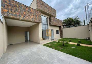 Casa à venda, 118 m² por r$ 520.000,00 - residencial eli forte - goiânia/go