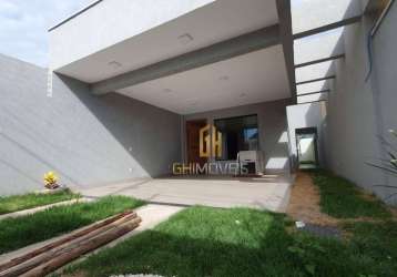 Casa com 3 dormitórios à venda, 136 m² por r$ 500.000,00 - vila mariana - aparecida de goiânia/go