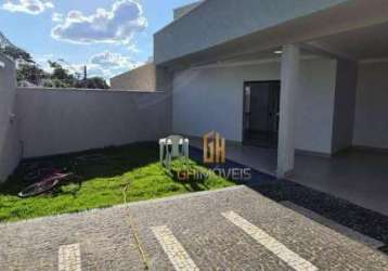 Casa à venda, 123 m² por r$ 600.000,00 - setor faiçalville - goiânia/go