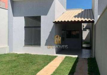 Casa à venda, 118 m² por r$ 320.000,00 - parque haiala - aparecida de goiânia/go