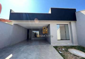 Casa à venda, 151 m² por r$ 650.000,00 - jardim helvécia - aparecida de goiânia/go