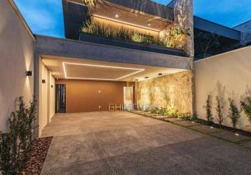 Sobrado à venda, 205 m² por r$ 1.400.000,00 - jardim atlântico - goiânia/go