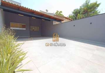 Casa com 3 dormitórios à venda, 139 m² por r$ 430.000,00 - cidade satélite são luiz - aparecida de goiânia/go