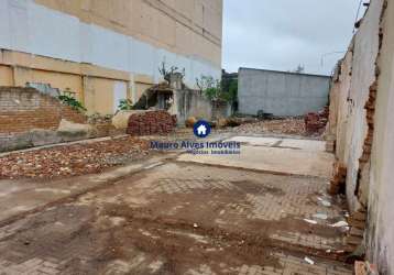 Terreno à venda no centro, suzano , 266 m2 por r$ 520.000