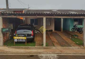 Casa à venda, 2 quartos, 2 vagas, interlagos - cascavel/pr