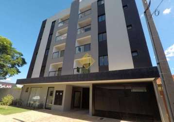 **apartamento com 01 suíte e 01 quarto, jardim porto alegre, toledo-pr**