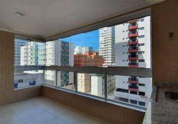 Apartamento com 2 dormitórios à venda, 85 m² por r$ 690.000,00 - canto do forte - praia grande/sp