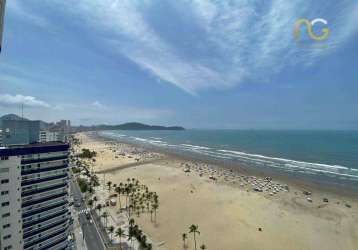 Apartamento à venda, 100 m² por r$ 655.000,00 - vila guilhermina - praia grande/sp