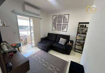 Apartamento com 2 dormitórios à venda, 73 m² por r$ 450.000,00 - aviação - praia grande/sp