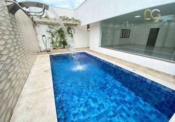 Casa com 2 dormitórios à venda, 194 m² por r$ 3.000.000,00 - canto do forte - praia grande/sp