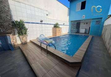 Casa com 2 dormitórios à venda, 72 m² por r$ 650.000,00 - mirim - praia grande/sp