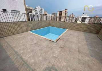 Cobertura à venda, 243 m² por r$ 990.000,00 - tupi - praia grande/sp