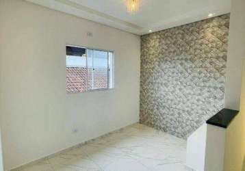 Casa com 2 dormitórios à venda, 60 m² por r$ 300.000,00 - nova mirim - praia grande/sp