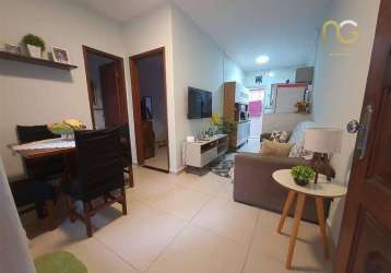 Casa com 1 dormitório à venda, 34 m² por r$ 245.000,00 - aviação - praia grande/sp