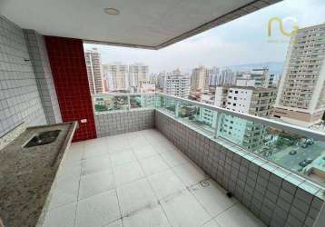 Apartamento com 2 dormitórios à venda, 100 m² por r$ 730.000,00 - vila assunção - praia grande/sp