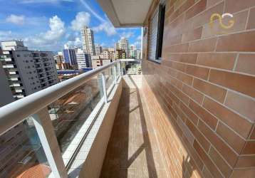 Apartamento com 2 dormitórios à venda, 93 m² por r$ 724.600,00 - aviação - praia grande/sp