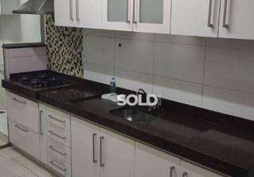 Apartamento com 3 dormitórios à venda, 90 m² por r$ 350.000,00 - jardim piratininga - franca/sp