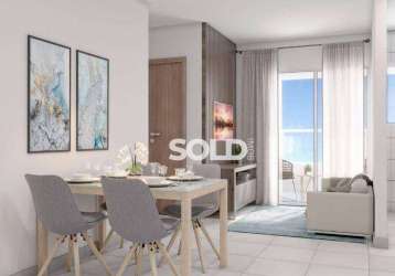 Apartamento com 2 dormitórios à venda, 50 m² por r$ 264.000,00 - jardim noêmia - franca/sp