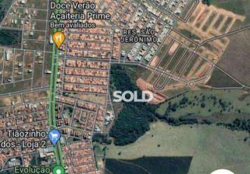 Terreno à venda, 600 m² por r$ 430 mil - residencial são jerônimo - franca/sp