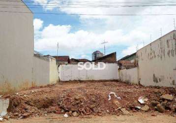 Terreno, 225 m² - venda por r$ 350.000 - centro - franca/sp