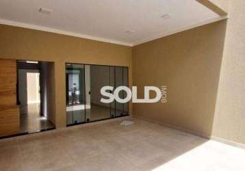 Casa com 3 dormitórios à venda, 100 m² por r$ 460.000,00 - residencial colina do espraiado - franca/sp