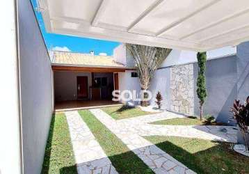 Casa com 3 dormitórios à venda, 140 m² por r$ 480.000,00 - parque universitário - franca/sp