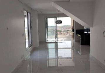 Cobertura com 3 dormitórios à venda, 205 m² por r$ 2.300.000,00 - cidade nova - franca/sp