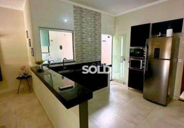 Casa com 2 dormitórios à venda, 90 m² por r$ 290.000,00 - residencial ana dorothéa - franca/sp