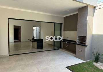 Casa com 3 dormitórios à venda, 140 m² por r$ 710.000 - esplanada primo meneghetti ii - franca/sp