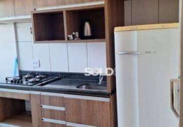 Apartamento com 2 dormitórios à venda, 55 m² por r$ 220.000 - residencial amazonas - franca/sp