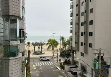 Apartamento com vista mar no forte em praia grande