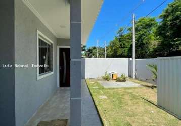 Casa para venda em saquarema, madressilva (bacaxá), 2 dormitórios, 1 suíte, 2 banheiros, 2 vagas