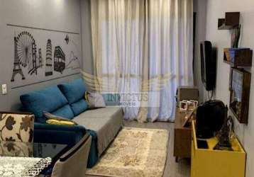 Apartamento com 3 quartos para comprar, 75m² - vila floresta, santo andré/sp.