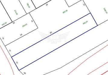 Terreno comercial/residencial à venda, 600m² - jardim, santo andré/sp.