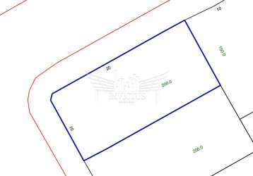 Terreno residencial à venda, 200m² - bairro jardim, santo andré/sp.