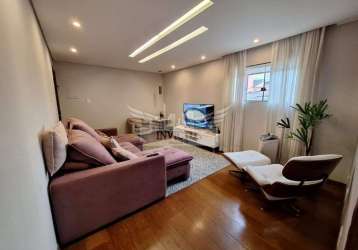 Apartamento para venda, 118m² - bairro jardim - santo andré - sp