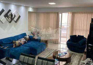 Apartamento 3 suítes à venda, 135m² - baeta neves, são bernardo do campo/sp.