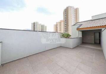 Cobertura sem condomínio 2 dormitórios à venda, 104m² - vila floresta, santo andré/sp.