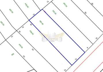 Terreno residencial/comercial para comprar, 492m² - vila bastos, santo andré/sp.