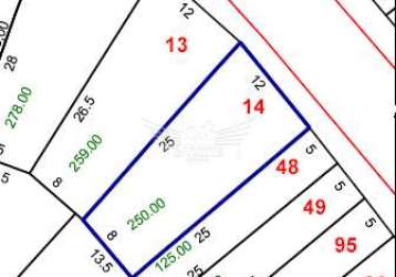 Terreno totalmente plano à venda, 250m² - jardim stella, santo andré/sp.