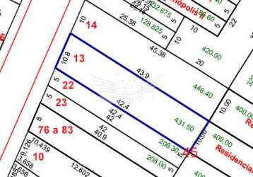 Oportunidade de terreno comercial/residencial à venda, 431m² - vila gilda em santo andré !!!