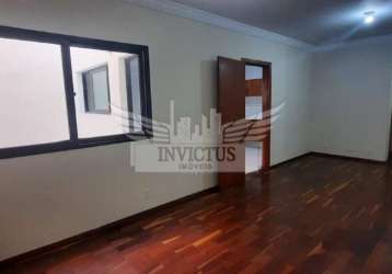 Apartamento sem condomínio com 3 quartos para alugar, 90m² - campestre, santo andré/sp.