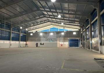 Galpão industrial para alugar, 1.860m² - taboão, mogi das cruzes/sp.