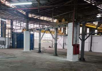 Galpão industrial/comercial para comprar, 1.800m² - diadema, vila nogueira/sp.