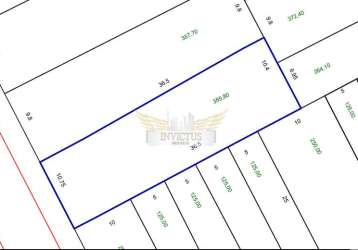 Terreno comercial/residencial para comprar, 385m² - vila valparaíso, santo andré/sp.